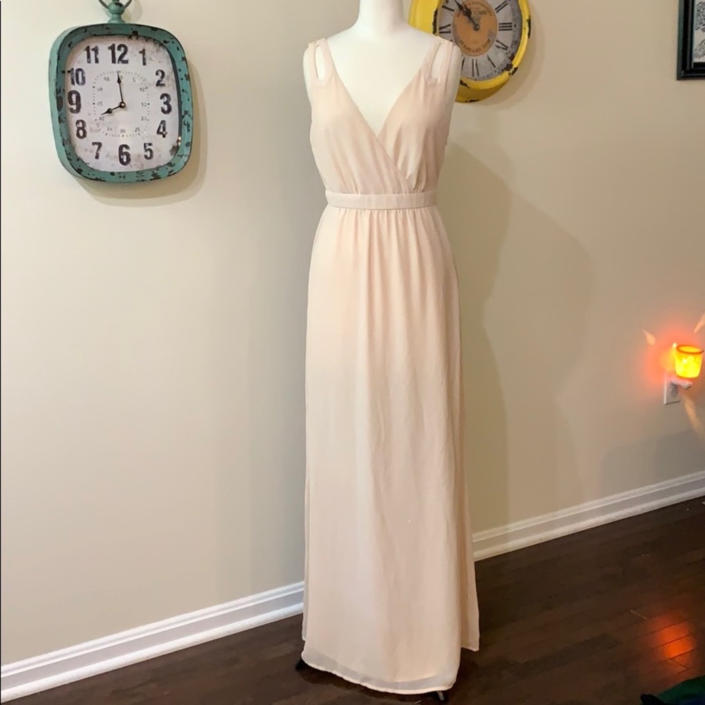 Soft pink dress